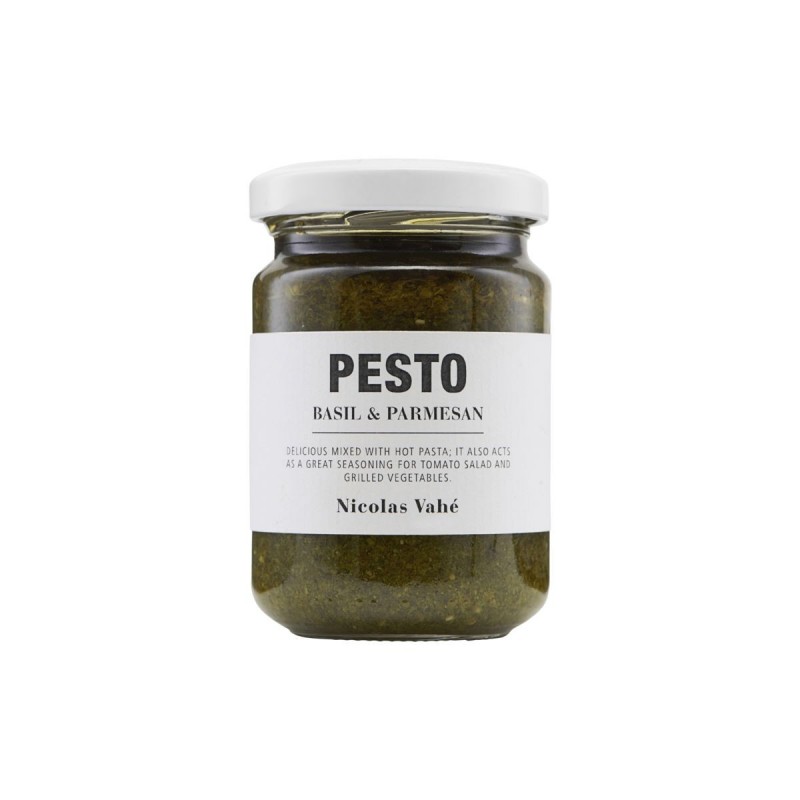 Se Pesto m/ Basilikum og Parmesan - Nicolas Vahé hos Mostersskur.dk