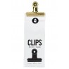 Klips "Office" guld design, 85 mm - House Doctor