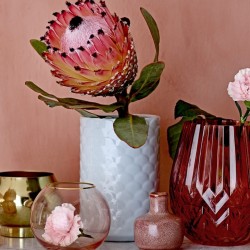 Vase, Blå, Stentøj
