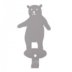 Knage m/ bjørn - Bloomingville Mini - grå