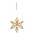 Christmas hanger, Snefnug - Nordal gold col