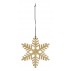 Christmas hanger, Snefnug - Nordal gold col