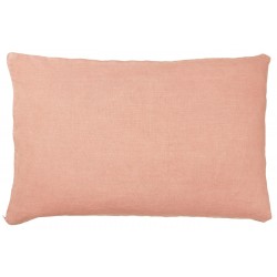 Pudebetræk gammel rosa hør - Ib Laursen 40x60