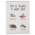 Metalskilt "Tea is always a good idea" - Ib Laursen