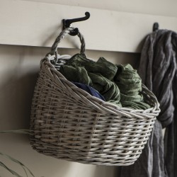 Vægkurv oval m/hank hel pil
