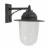 Outdoor lamp for wall, black finish