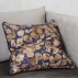 HD, 6C, Pillowcase, Leaf, Purple/Goldl: 50 cm, w: