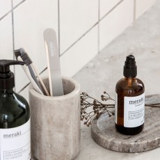 Tandkrus i Marmor beige - Meraki