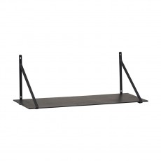 HD, 2C, Shelf w. iron hanger, Lemmy, Blackl: 70 cm