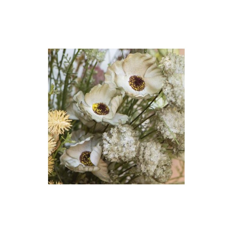 Billede af Stilk / blomst gråhvide & grønne nuancer - Ib Laursen