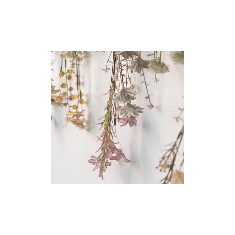 Stilk / Blomster Rosa & Grønne Nuancer - Ib Laursen