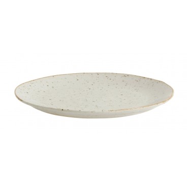 Tallerken Sand/Beige - Nordal Ø: 14,5 cm