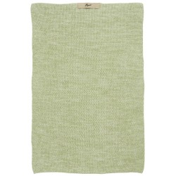 Håndklæde "Mynte" lysegrøn strikket - Ib Laursen 40x60