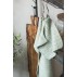 Håndklæde "Mynte" lysegrøn strikket - Ib Laursen 40x60
