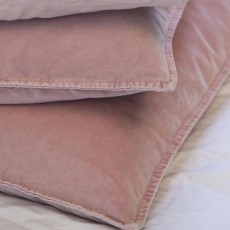 Pudebetræk rosa velour - Ib Laursen 50x50
