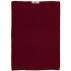 Håndklæde "Mynte" vinrød strikket - Ib Laursen - 40x60