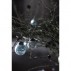 Julekugle mini glas klar - Ib Laursen H: 4 cm
