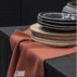 Håndklæde "Mynte" rustik brun strikket - Ib Laursen - 40x60