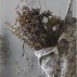 Stilk / blomst lilla & grønne nuancer - Ib Laursen