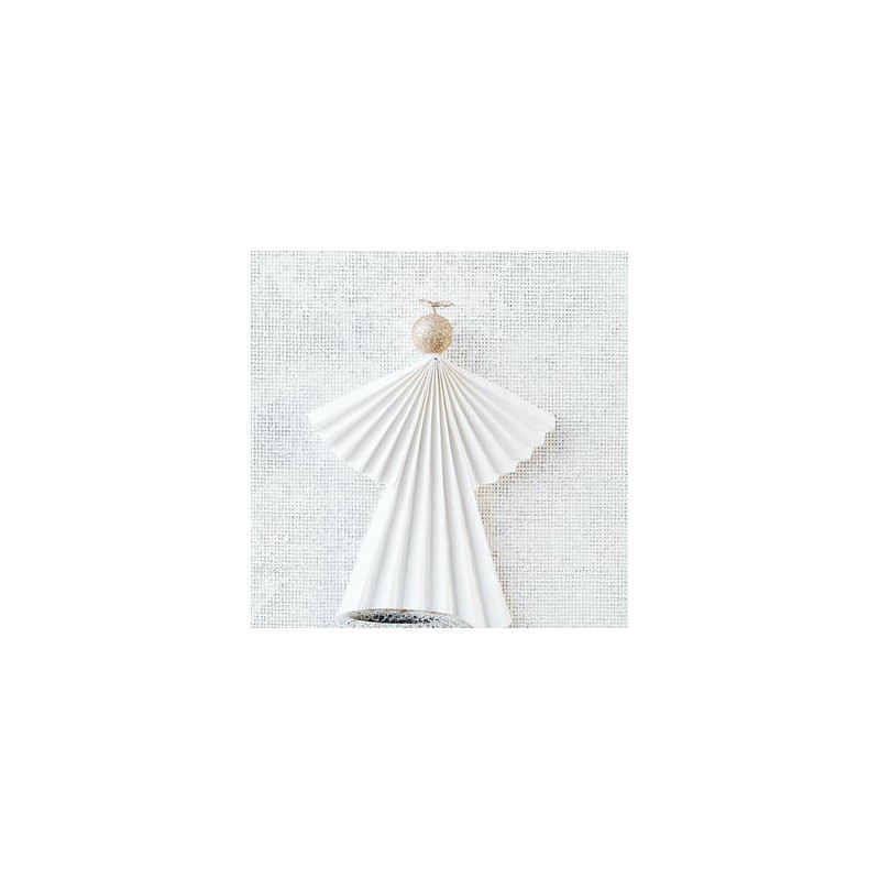 Ornaments, Angels, Hvid small