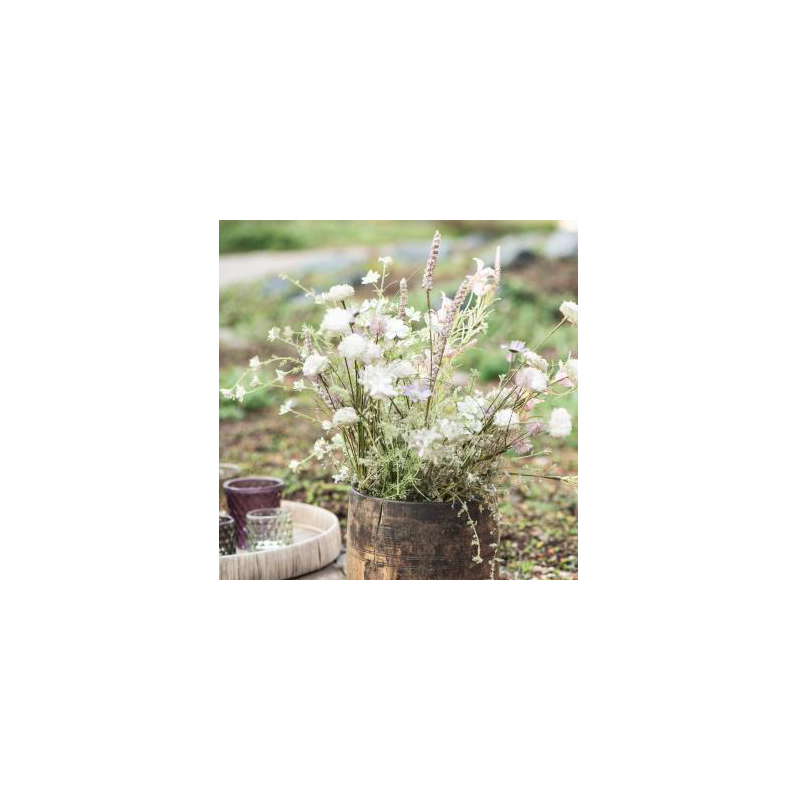 Billede af Stilk / blomst lilla & grønne nuancer - Ib Laursen