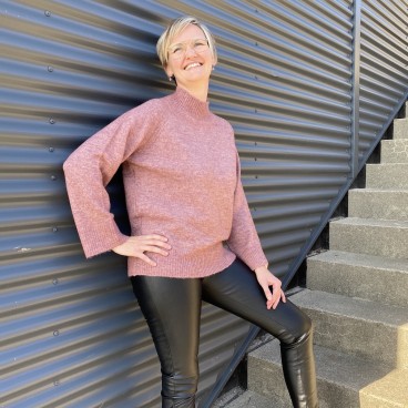 Læder leggins Saint Tropez leggings HER