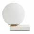 Bordlampe hvid marmor - Nordal "Enyo"
