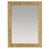 Spejl m/ kant af bambusflet - Ib Laursen - 60x44,5cm