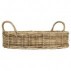 Bakke rund rattan m/ kant & 2 hanke - Ib Laursen