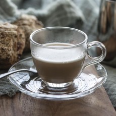 Kop m/ underkop klart glas - Ib Laursen