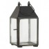 Lanterne mini sort - Ib Laursen - H: 13,5 cm