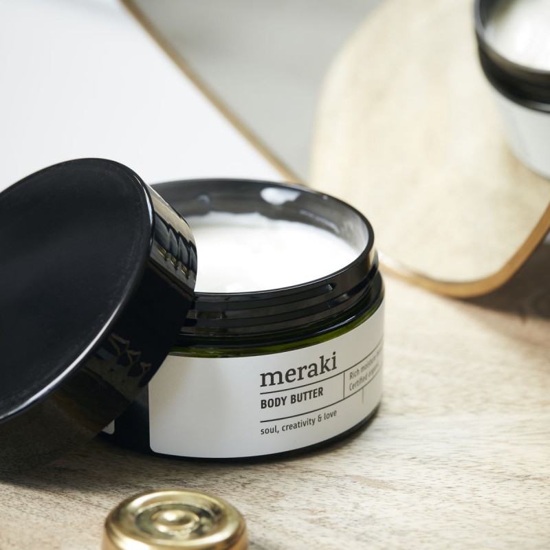 Se Body butter "Linen dew" - Meraki - 200 ml. ECO hos Mostersskur.dk