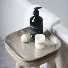 Bakke "Malva" antik sølv - Meraki