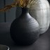 Vase "Reena" aluminium brun - House Doctor - Lille
