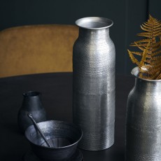 Vase "Fenja" antik sølv - House Doctor - Lille