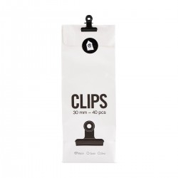 Klips "Office" sort 30 mm - House Doctor