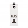 Klips sort - House Doctor - 30 mm "Office"