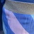 Nederdel blå m/ farvede striber "Happy Skirt" - Costamani