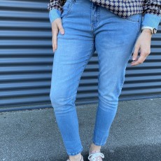 Jeans "Capri" lys blå - Costamani