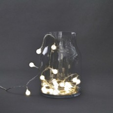Lyskæde "Globe" m/ 30 LED lys - House Doctor