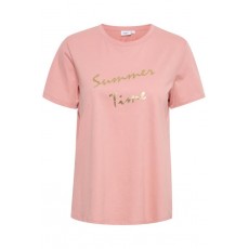 T-shirt koral "Summer Time" - Saint Tropez "GinieSZ"