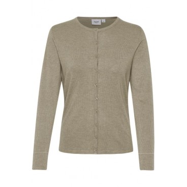 Cardigan “MilaSZ" meleret sand - Saint Tropez