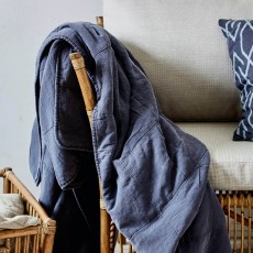 Plaid - Sika Design - Gammel Rosa - Vattæppe 140x200