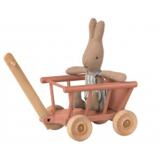 Trækvogn mini rosa - Maileg