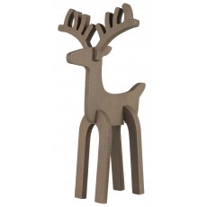 Rensdyr "Rudolf" gråbrun - Ib Laursen H: 36 cm