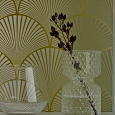 Vase "Heba" glas - Bloomingville - H: 12 cm