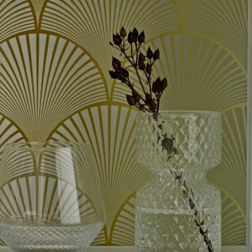 Vase "Heba" glas - Bloomingville - H: 12 cm