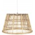 Hængelampe m/ bambusskærm - Ib Laursen H: 62 cm