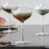 Cocktailglas "Garo" m/ mørkebrun bund - Nordal