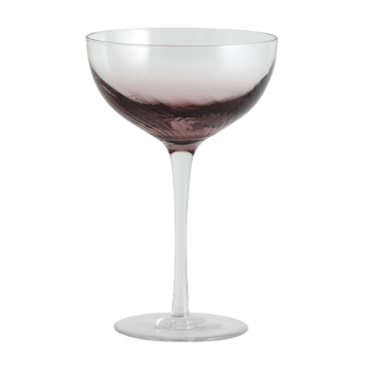 Cocktailglas "Garo" m/ lilla bund - Nordal